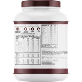 Onelife Superior Whey Protein Isolate + Concentrate With Digestive Enzymes & Immune Boosters | 25g Protein, 5.3g BCAA, 11.4g EAAs, 4.2g Glutamic Acid | Post-Workout Recovery Supplement | Malai Kulfi 2kg