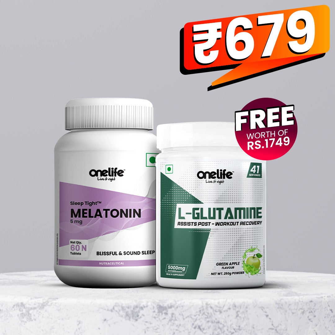 Buy Melatonin and Get Glutamine FREE!