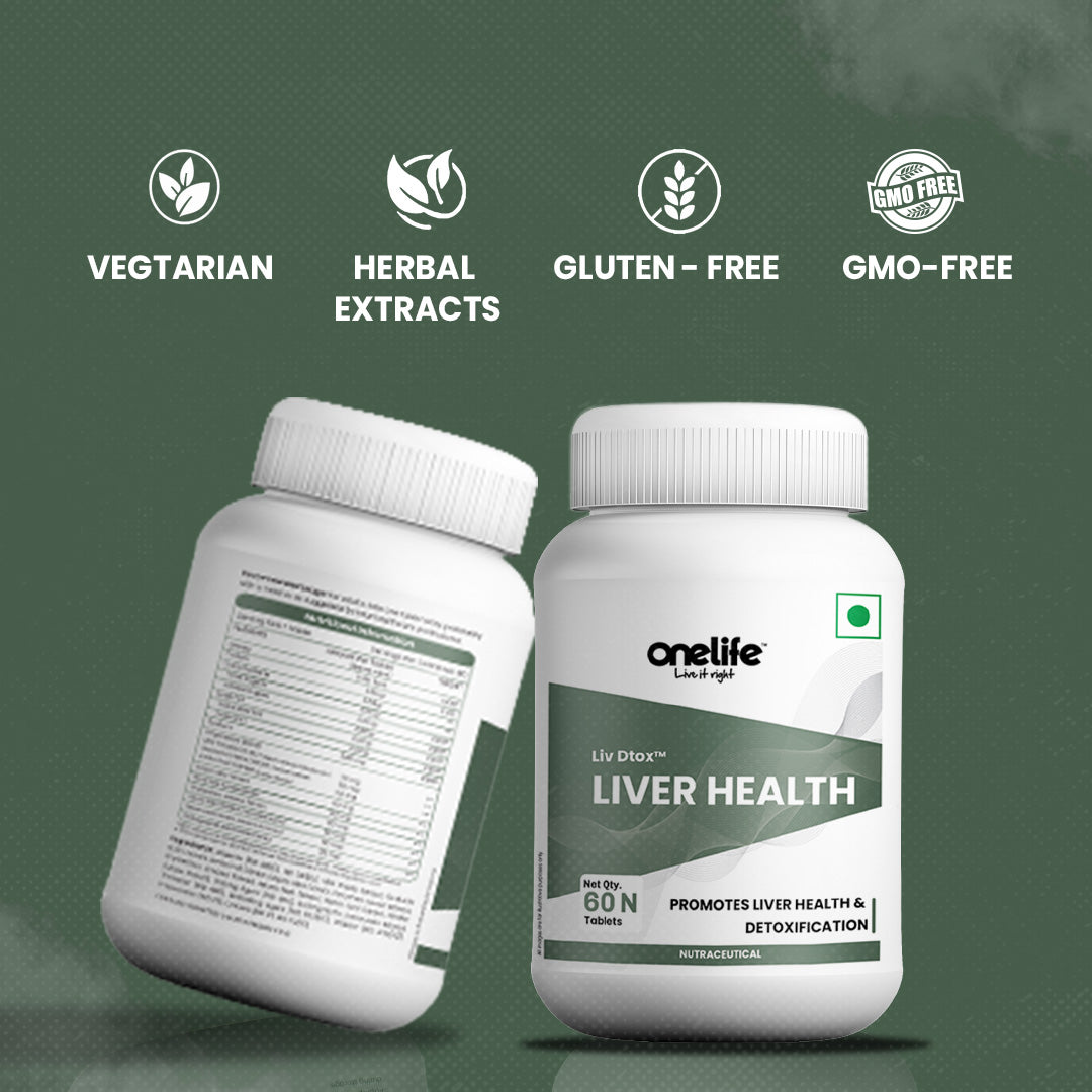 Liv Dtox™, 60 Tablets (Support Liver Detoxing & Improve Metabolism)